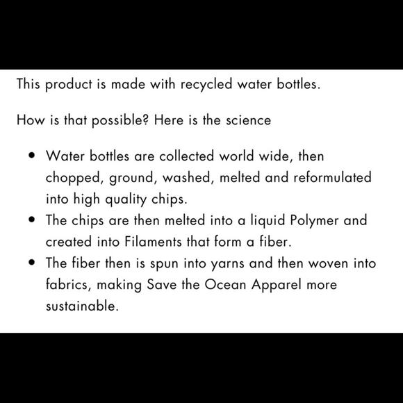 Save the Ocean Apparel Company Recycled Coral knit twist Poncho One Size - Picture 10 of 11